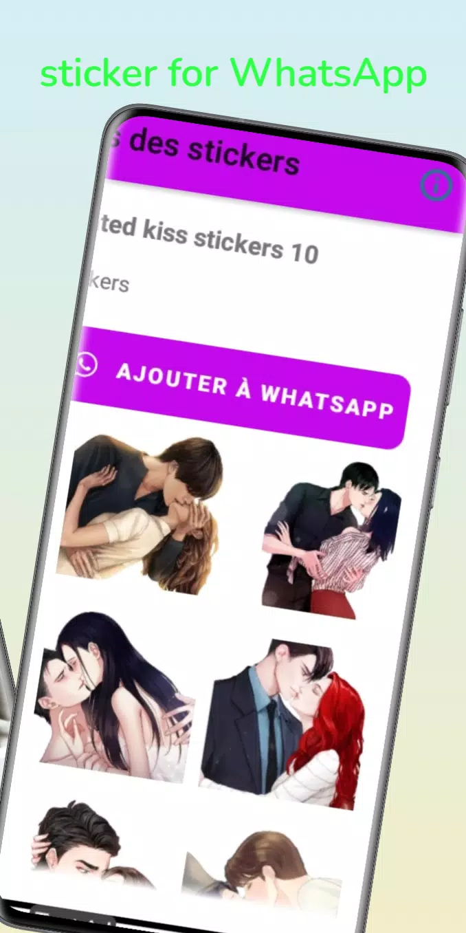 Hot Anime Kissing Love Sticker::Appstore for Android