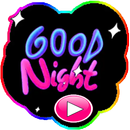 Animated good night stickers APK