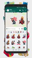 New WAstickerapps Superhero Memes Stickers स्क्रीनशॉट 2