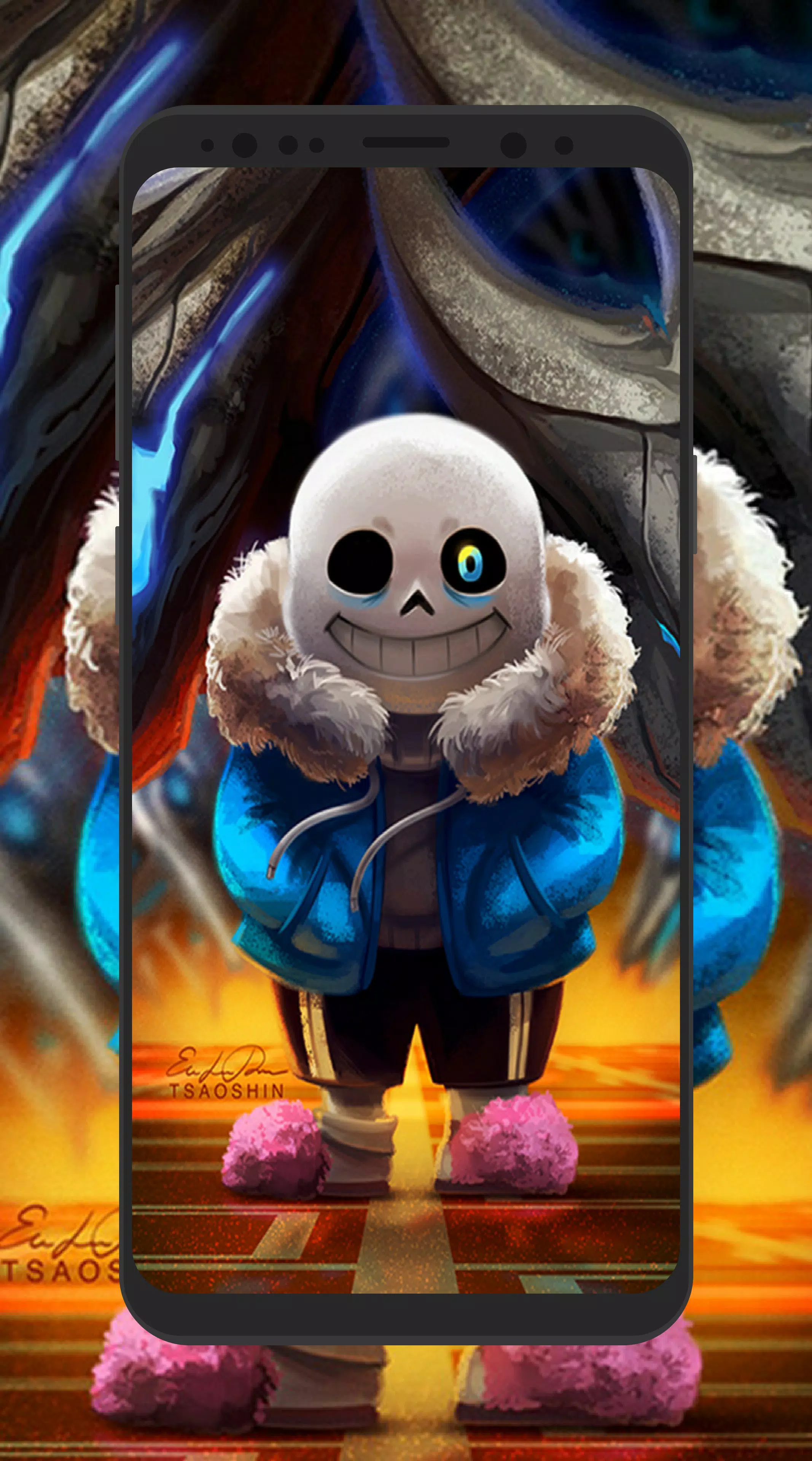 Sans Undertale, game, sans, tsaoshin, undertale, HD wallpaper