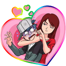 Wastickers Love Story stickers APK