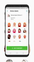 Memoji Apple Stickers for WhatsApp - WAStickerApps Ekran Görüntüsü 1