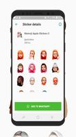 Memoji Apple Stickers for WhatsApp - WAStickerApps capture d'écran 1