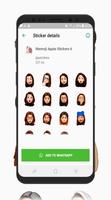 Memoji Apple Stickers for WhatsApp - WAStickerApps capture d'écran 3