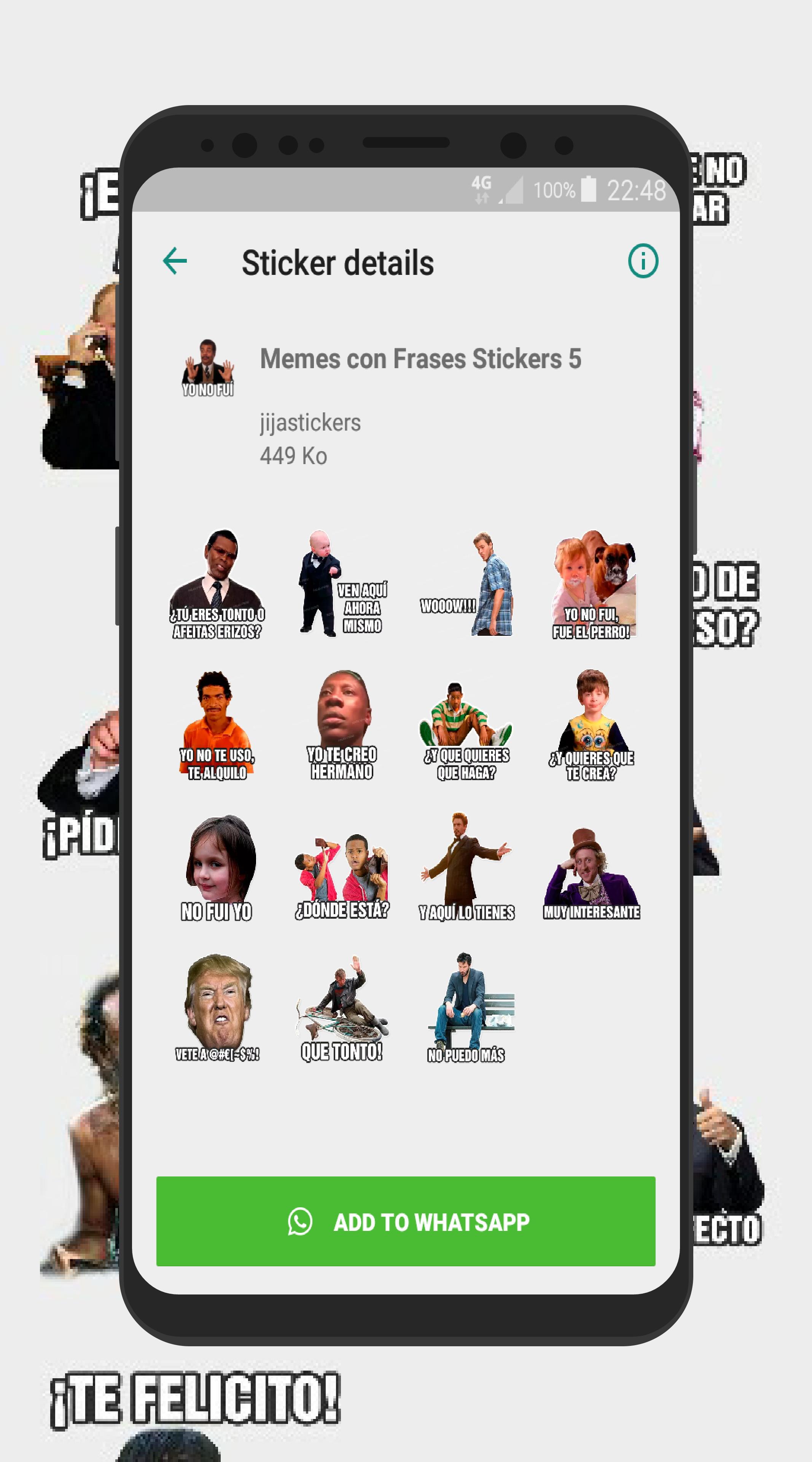 Stickers Memes Com Frases Br For Android Apk Download