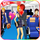 Air Hostess Kissing - Kiss games 2022 APK