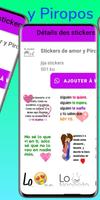 Stickers de amor y Piropos Ekran Görüntüsü 1