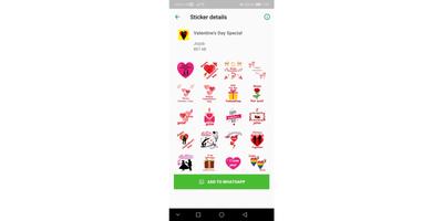 Love Stickers for Whatsapp - WAStickerApp Sticker скриншот 1