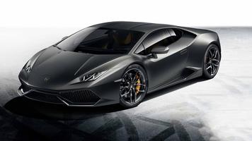 Black Lamborghini Huracan ảnh chụp màn hình 3