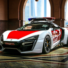 Fast Police Cars Wallpaper ไอคอน