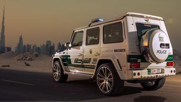 Fast Police Cars Wallpaper ภาพหน้าจอ 2