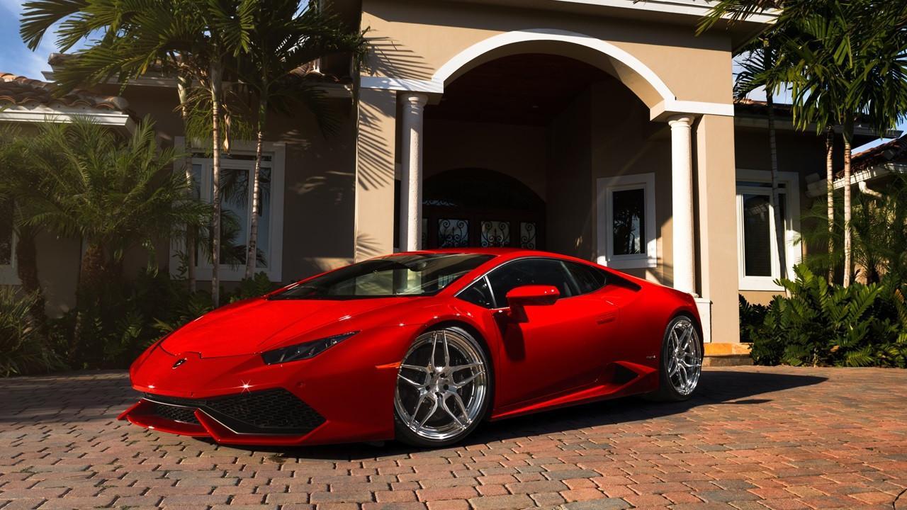 Red Lamborghini Huracan Wallpaper APK for Android Download