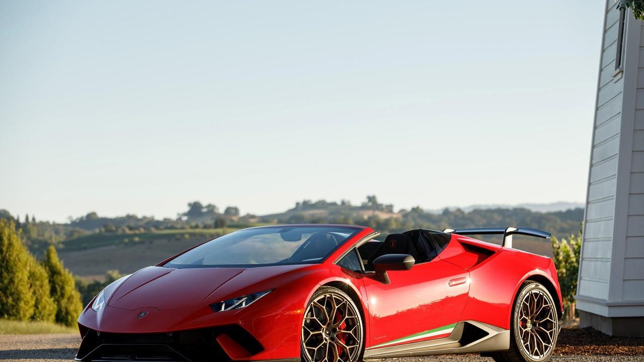 Red Lamborghini Huracan Wallpaper for Android - APK Download