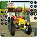trator agrícola moderno ícone