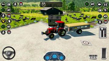 1 Schermata moderno trattore agricolo