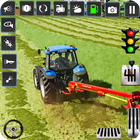 Tractor Driving: Village Game biểu tượng