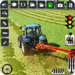 Tractor Driving: Village Game icon