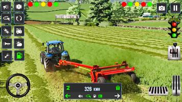 Tractor Driving: Village Game ảnh chụp màn hình 1