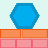 Six Hexagon Fall Block