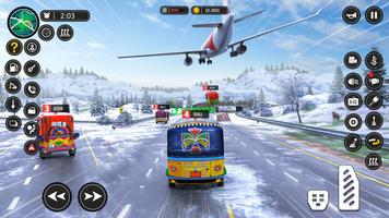 Modern Rickshaw Driving Games capture d'écran 1