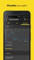 WORKIT Workout Tracker Gym Log تصوير الشاشة 1