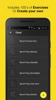 WORKIT Workout Tracker Gym Log ảnh chụp màn hình 3