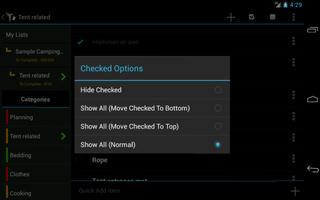 Checklist screenshot 3
