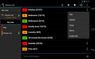 Chores List 포스터