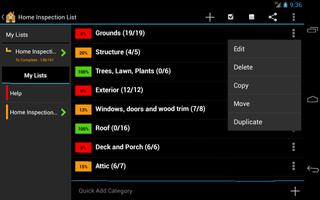 Home Inspection List - FREE الملصق