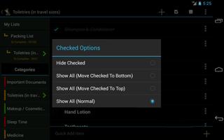 Packing Checklist screenshot 3