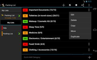 Packing Checklist screenshot 6