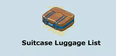 Suitcase Luggage List - FREE