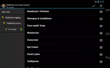 Suitcase Luggage List - FREE アプリダウンロード