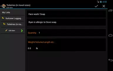 Suitcase Luggage List - FREE アプリダウンロード