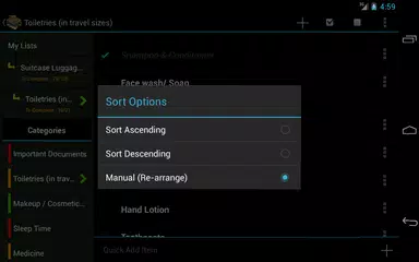 Suitcase Luggage List - FREE アプリダウンロード