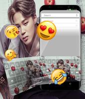 BTS Jimmin Keyboard Theme imagem de tela 1