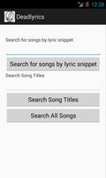 Deadlyrics পোস্টার