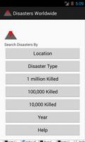 Disasters Worldwide الملصق