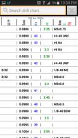 Machine Screws Drill/Tap Info capture d'écran 3