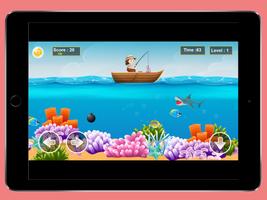 เกมส์ตกปลาทะเล اسکرین شاٹ 1