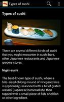Sushi Dictionary capture d'écran 2