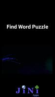 Find Word Puzzle Affiche