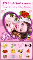PIP Magic Selfie Camera App تصوير الشاشة 1