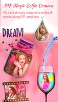 PIP Magic Selfie Camera App تصوير الشاشة 2