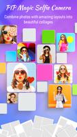 PIP Magic Selfie Camera App تصوير الشاشة 3