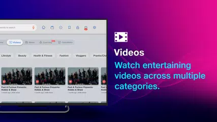 Baixar JioPages - Web Browser for TV XAPK