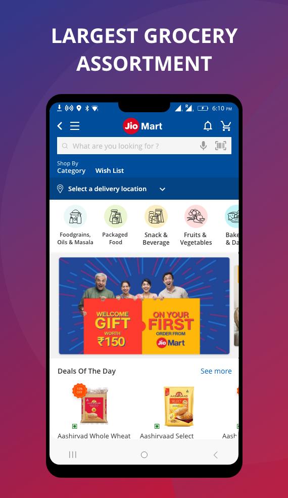 JioMart - New Experience for Grocery Shopping for Android - APK ...