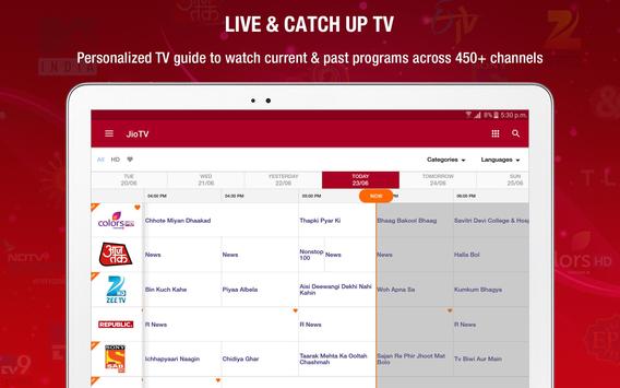 JioTV 截图 8
