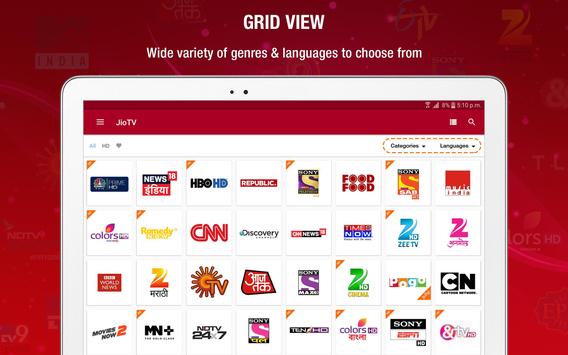 JioTV 截图 9