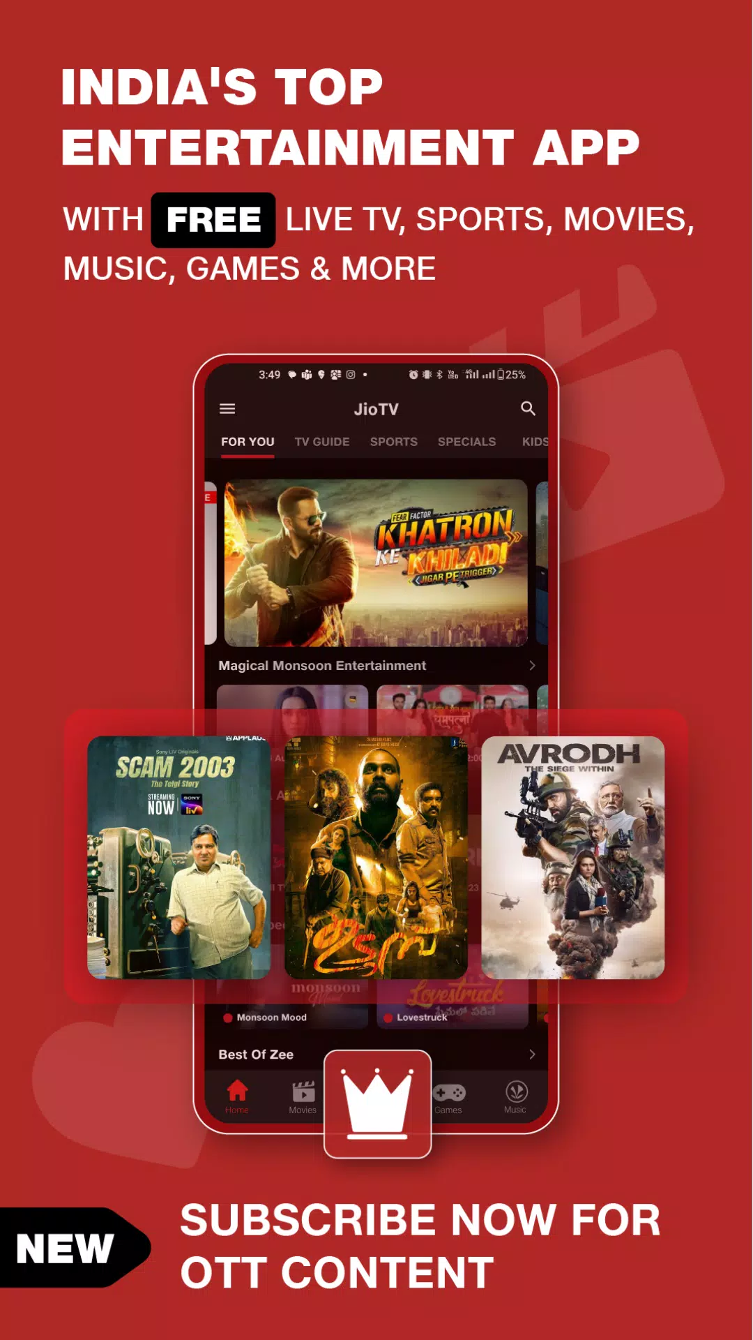 JioGames: Play, Win, Stream – Apps on Google Play